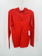 Pre-Owned Athleta Orange Size XS Hooded Athletic Jacket