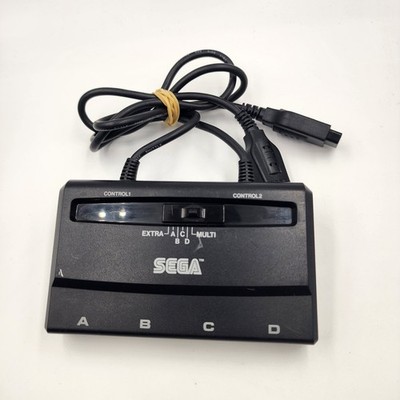 SEGA Genesis Team Player 4 Player Multi-tap Adaptor MK-1647 *untested