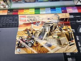 LEGO Pharaoh's Quest: Scorpion Pyramid 7327 Incomplete &ndash; Read Description