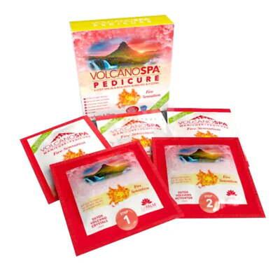 Volcano Spa Eruption Pedicure 6 Steps - Raspberry & Plum