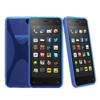 X Design X-line Softgel Flexible Tpu Case Cover For Amazon Fire Phone Blue X Design X-line Softgel Flexible Tpu Case Cover For Amazon Fire Phone Blue