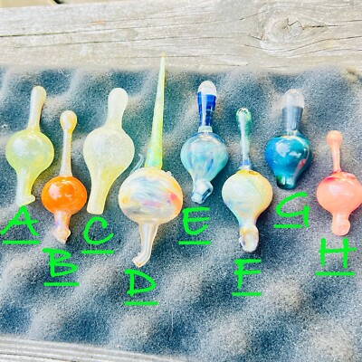 Heady Glass Bubble Cap USA Made Choose 1, Buy 3 Get 4th Free!