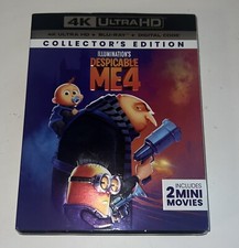 Despicable Me 4 4K Ultra HD  Blu Ray  Digital Code 