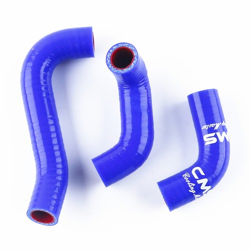 Blue Silicone Radiator Coolant Hose for Kawasaki KX60 Suzuki RM60 1985-2003 2000 - Imagen 2 de 7