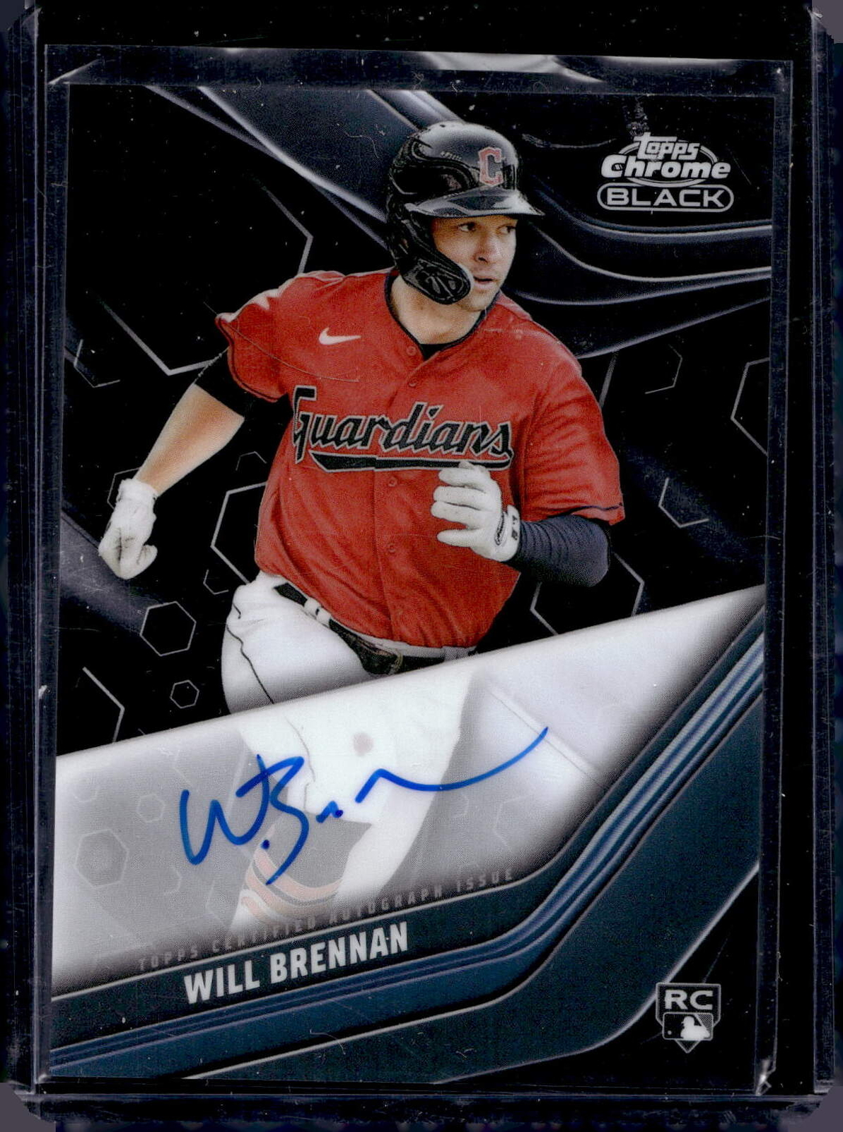 2023 Topps Chrome Black #CBA-WB Will Brennan Autographs