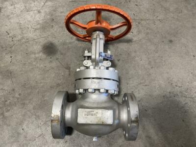 Kitz 3'' 600# WCB RF Globe Valve, SCJS W/ 1/2'' Tap