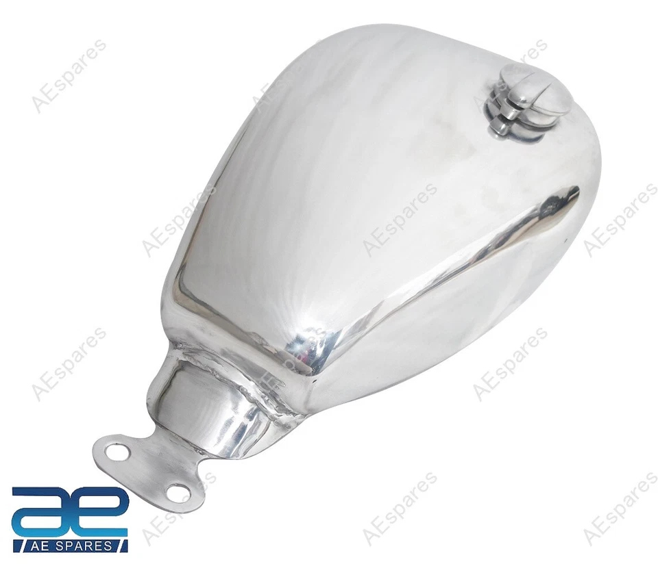 Tanque de combustible de aluminio gasolina con tapa para Triumph Bonneville T100 2001-2008 Foto 3 de 4
