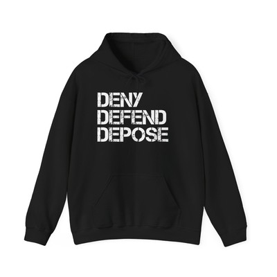 Deny Defend Depose Unisex Heavy Blend  Hooded Sweatshirt