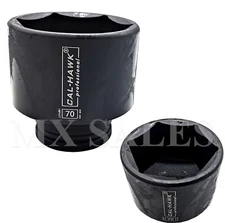 3/4" DR. x 70MM (2-3/4") IMPACT SOCKET 6 POINT HEAVY DUTY 