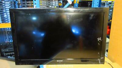SHARP LC-32LE530E Television 32'' TV LED HDTV 1080 No Remote TAPE STUCK TO SCREEN