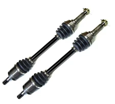 2 New Front ATV Axles Fit 2008-2019 Suzuki King Quad 400 Free Shipping