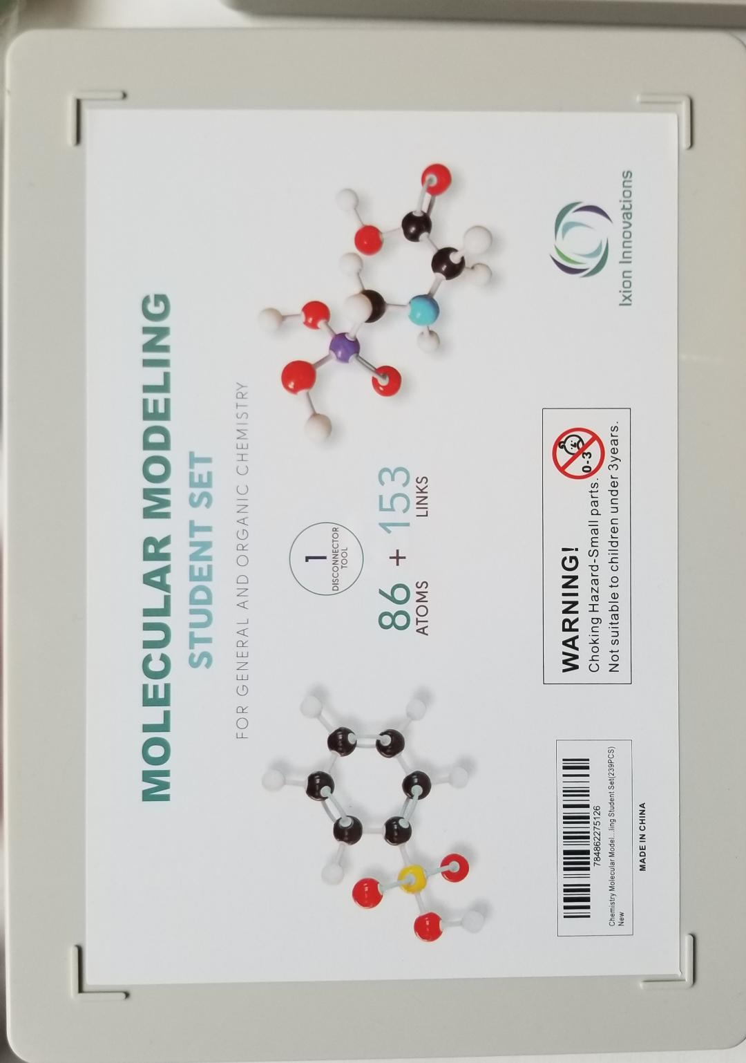 Organic Chemistry Model Kit 239 Pieces Molecular Model Scalpel Kit eBay