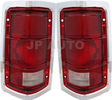 For 1987-1993 Dodge D100 Tail Light Set Driver And Passenger Side