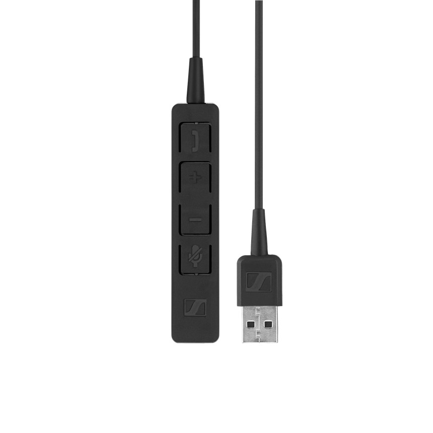 EPOS Spare Inline USB-A Cable for EPOS & Sennheiser 3.5mm Computer Headsets