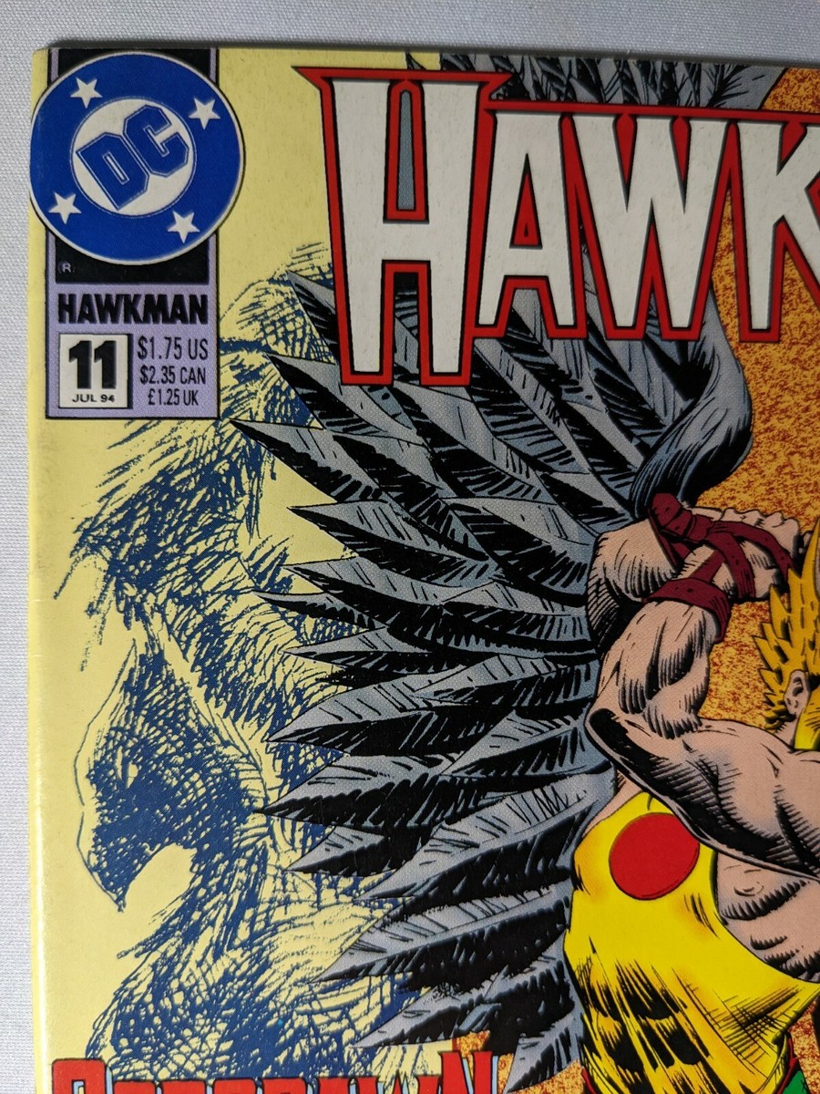 Hawkman #11 (1994), DC, 12 PICTURES, hawk+man=this, combine