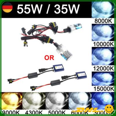 12V H10 H7 3000K 8000K 35/55W HID Scheinwerfer Steuergerät Xenon Ballast Modul