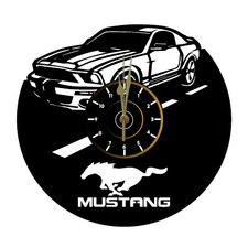 Orologio in vinile da parete MOTORI FORD MUSTANG REGALO LP33