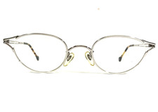 Vintage la Eyeworks Eyeglasses Frames SAVANA 405 Silver Semi Rimmed 45-20-130