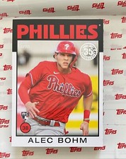 Alec Bohm 2021 Topps Series 1 1986 RC 35th Anniversary Philadelphia Phillies