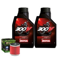 Kit Tagliando Olio Motul 300V 15W60 Per Betamotor 125 RR Enduro R LC 4T�2020