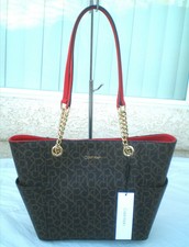 calvin klein pink tote bag