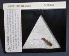 NEEDLE STYLUS for GENERAL ELECTRIC GE VRII 4G-02S 03S Pfanstiehl 503-S3 78 RPM