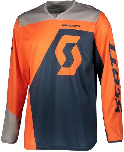 SCOTT 350 Sporco Motocross Kit Arancione Blu Maglia Pantaloni Combo Large  86.4cm | eBay