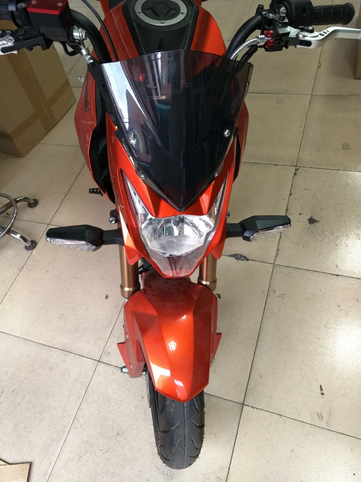 Protector deflector de parabrisas para KAWASAKI Z125 Pro BR125 2016-2021 Foto 2 de 4