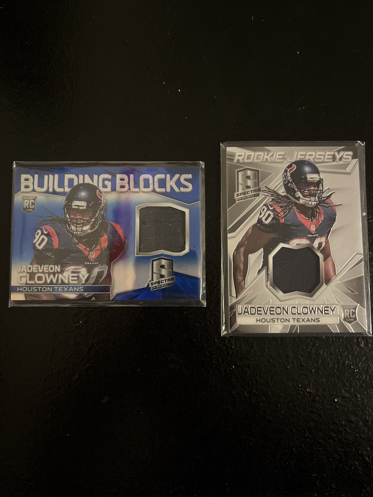 2014 Rookie Cards Jerseys Blue Prizm /49 & Jadeveon Clowney Rookie JerseyRC /199