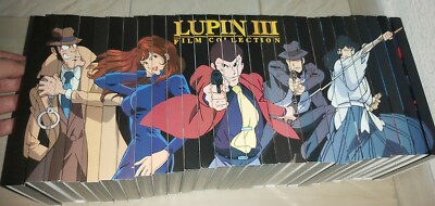 28 DVD LUPIN III FILM COLLECTION SERIE COMPLETA ANIME | eBay