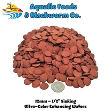 Ultra-Color Enhancing Sinking Wafers, Plecos, Shrimp, Snails, All Tropicals