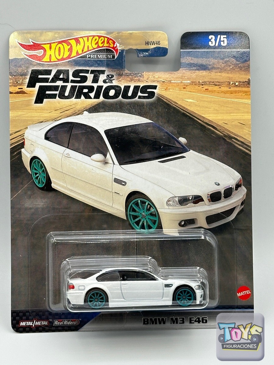 Hot Wheels Premium - Fast & Furious - BMW M3 E46 HNW46 Real Riders