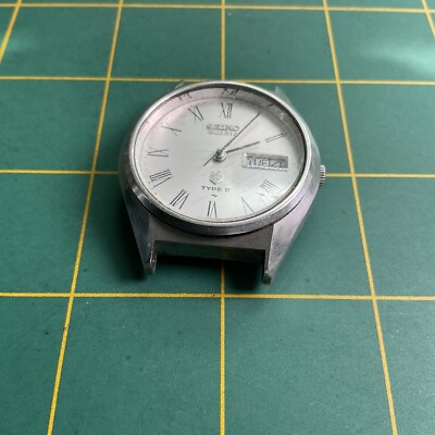 マ*ル様 A7870 SEIKO TYPEⅡ 4623-8020 メンズ腕時計 Vintage SEIKO QUARTZ TYPE II 4623-8020 ROMAN DIAL MENS WATCH