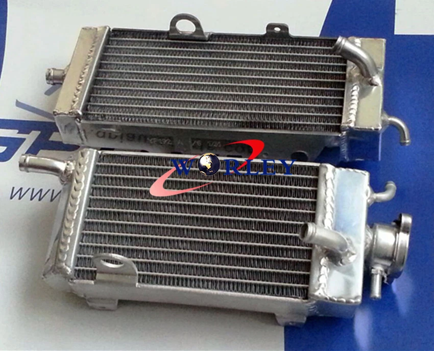 Par de radiadores de aluminio aptos para Yamaha WR200/WR200RD 1992 92 Foto 2 de 4