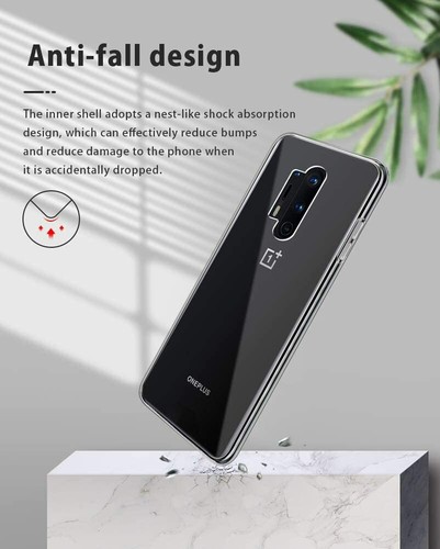 Clear TPU Protective Shockproof Case Cover Armor Guard Shield For Oneplus 8 Pro - Picture 9 of 12