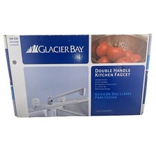 Glacier Bay Double Handle Kitchen Faucet
