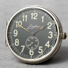 Junghans J30 alte Militär Uhr Borduhr Stationsuhr Funkraumuhr Luftwaffe WW2 2.WK