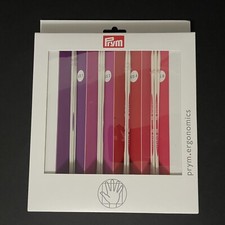 Prym Ergonomics 8" Double Point Set Size US 1 2 4  6 Knitting Needles NEW