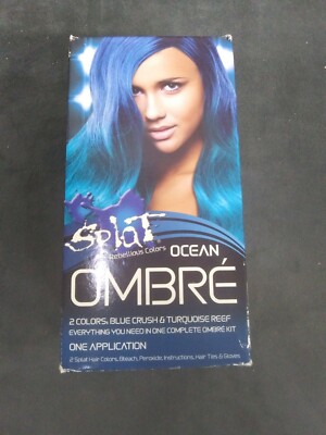 blue crush splat hair dye