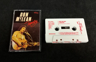 DON MCLEAN TAPESTRY 1972 MC MUSIC TAPE