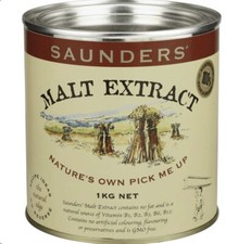 Saunders Malt Extract Tub 1kg