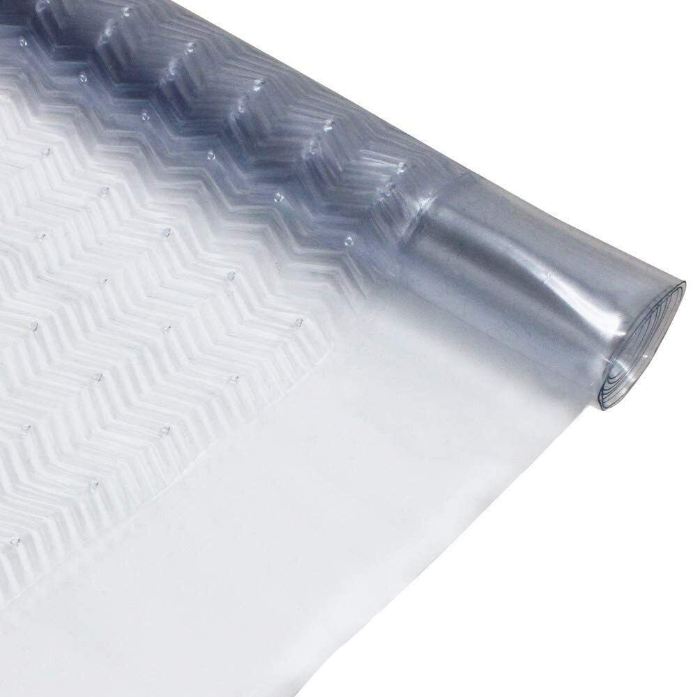 Vinyl Plastic Carpet Protector Home Office Hallway Film Mat Roll Clear