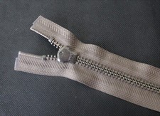 YKK Reißverschluss Metall – Unteilbar, Extra Stark, 8 Mm, Brüniert, Für Arbeitshosen & Leder