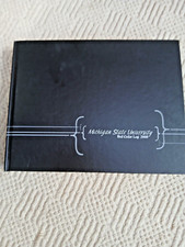 Michigan State University Yearbook Red Cedar Log 2008 Spartans MSU Smokefree NEW