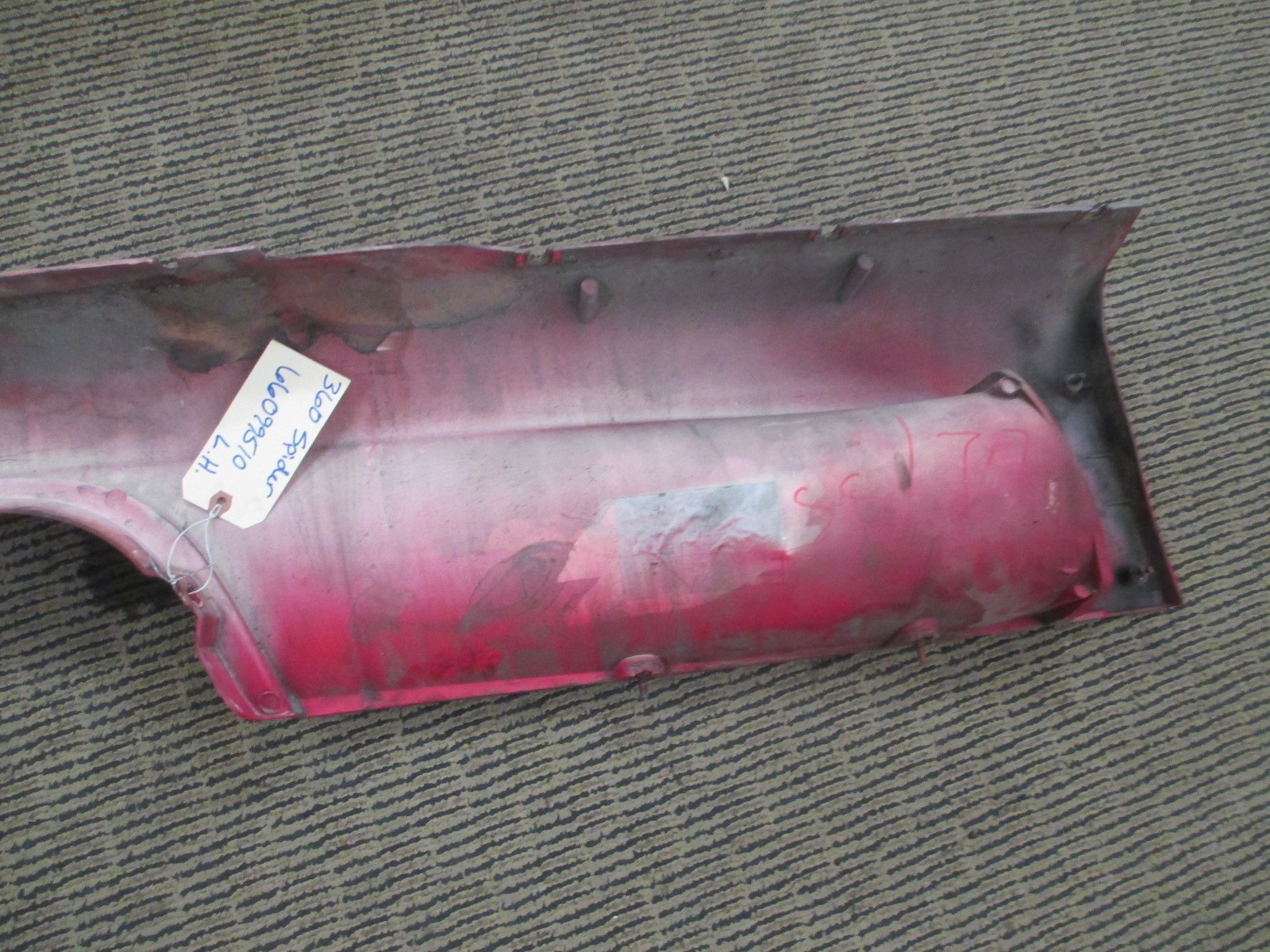 Ferrari 360 - LH Rocker Panel / Side Skirt RED # 66099510