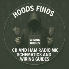 CB Radio Microphone Schematics and Wiring Guides on CD-ROM