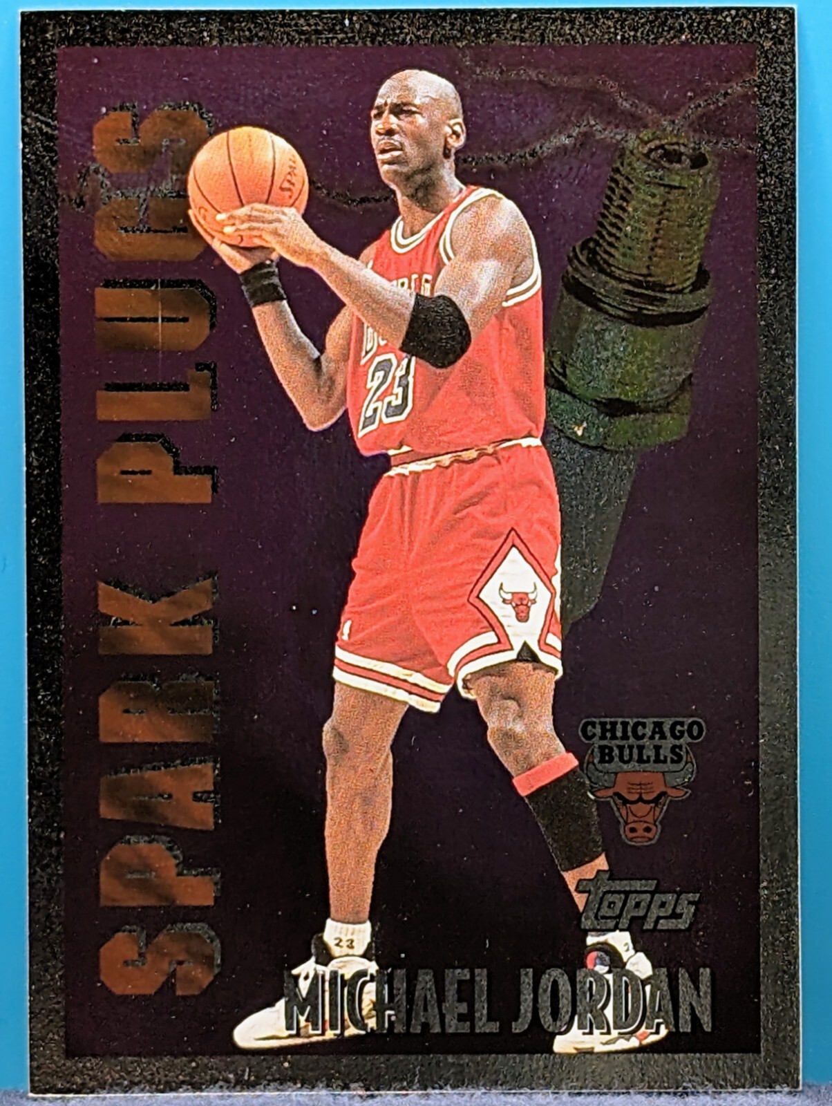 1995 Topps Basketball 🏀 MICHAEL JORDAN Spark Plugs RARE 🐐HOF 📈💰🏦 SHIPS FREE
