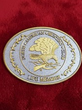 "NORTH AMERICAN HUNTING CLUB LIFE MEMBER" Belt Buckle