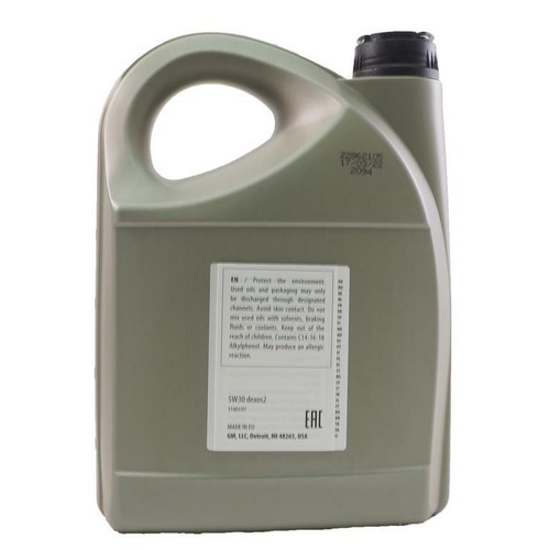 20 Liter Original GM Opel Motoröl Dexos 2 Longlife 5W30 5W-30 1942003 93165557 - Bild 4 von 4