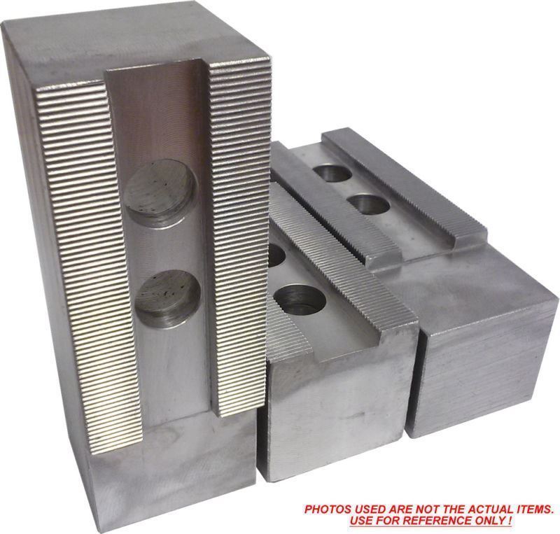 B15 Lathe Chuck Soft Jaws – 3-Piece Set, 2.5" Height For Kitagawa, Samchully, Haas Chucks